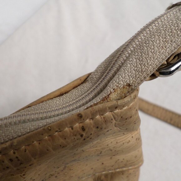 Small Cork Corkor Crossbody Zippered Bag - Picture 5 of 8